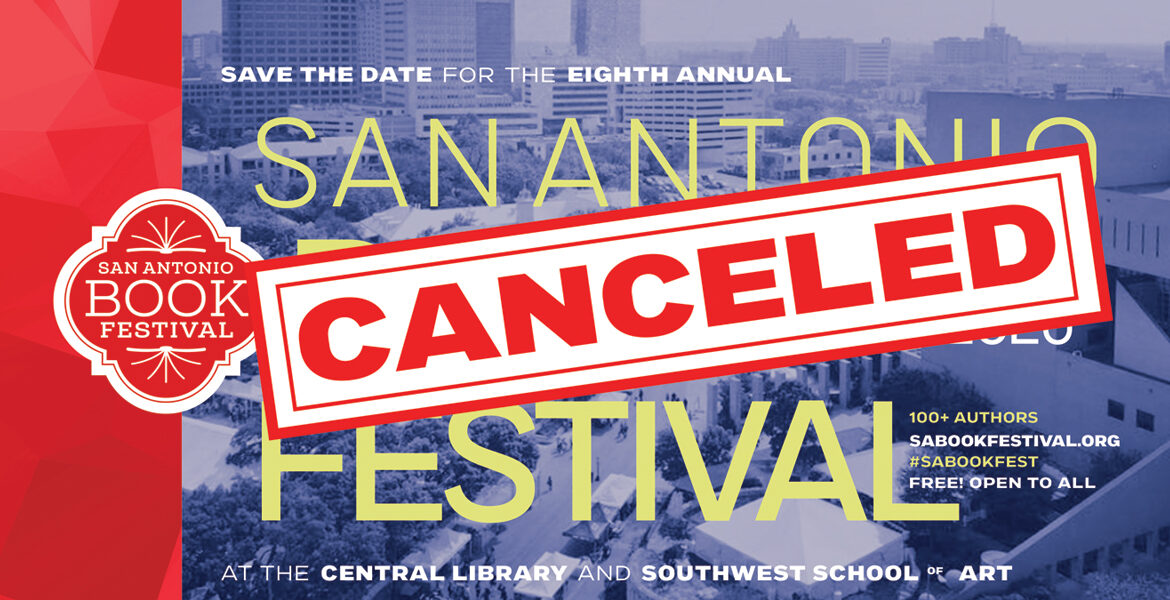 8th annual San Antonio Book Festival Canceled - San Antonio Book Festival
